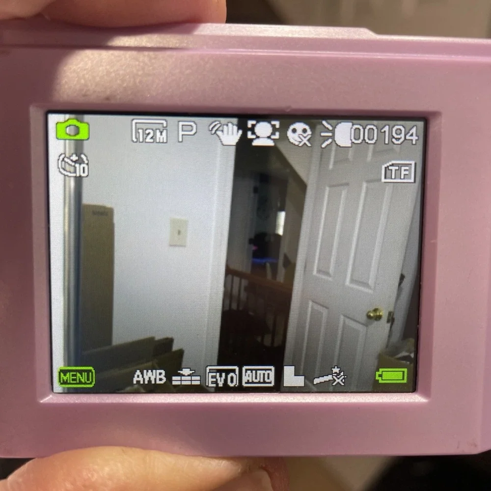DC301 Digital Camera 48MP  16x Powerful Zoom Pink+Battery+Memory Card Included